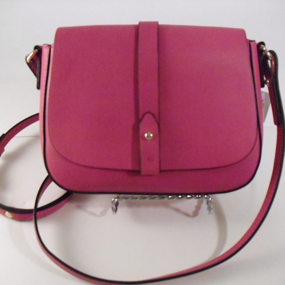 NWT - Bright Pink GAP Crossbody Handbag - Purse - Picture 1 of 4